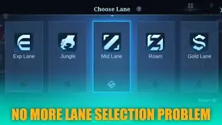 New Lane Selection System in MLBB 🔥|| Mobile legends Update
