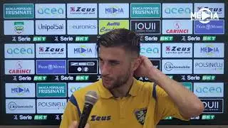 alessio tribuzzi post frosinone spezia 0 1