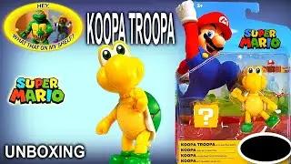 Unboxing Super Mario Koopa Troopa - Feb 21st 2023 - JAKKS Super Mario 4 Inch