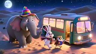 Stars Shining Over Desert Baby | Fun Nursery Rhyme Song for Kids