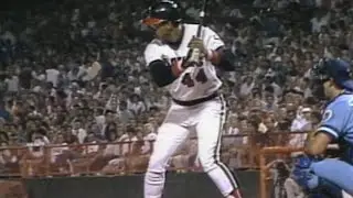 Reggie Jackson hits his 500th career Major League HR | September 17, 1984 | Angels vs. Royals
