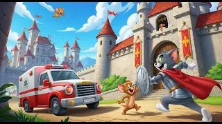 🚑🏰 Tom and Jerry's Medieval Rescue Mission! 🛡️💥