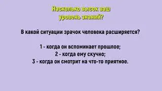 177. Насколько высок ваш уровень знаний?