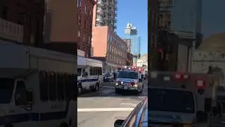 Crazy Siren 😲 Hatzolah ambulance NYC