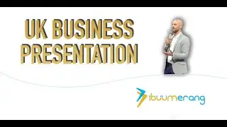 iBuumerang Presentation - UK Emerald David Hunt Pro Footballer