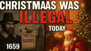 When Christmas Was ILLEGAL in America (The Puritan Ban of 1659)