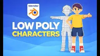 Создание стилизованных низкополигональных персонажей в Blender