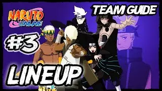 Naruto Online: Lightning Main / Midnight Blade Guide Team LineUp #3