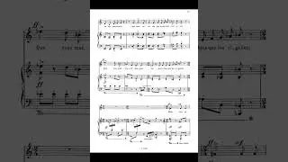 Poulenc: Calligrammes, song cycle for voice and piano, FP 140 (1948) with score