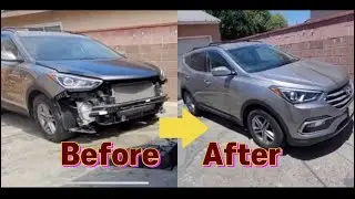 2018 Hyundai Santa Fe Sport Bodywork made easy.