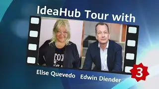 #IdeaHubTour IdeaHub Tour with Elise Quevedo and Edwin Diender (3)