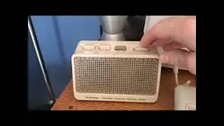 Calling Time and Weather on a Tandy Duofone Electronic Telephone Amplifier System.