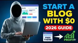 I Started a Blog with $0 in 2026 (Here&rsquo;s Exactly How)
