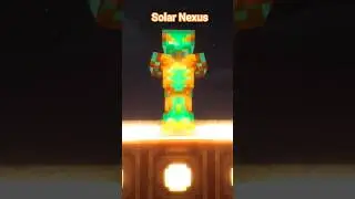 Solar Nexus Armor | Minecraft armor trim combinations #3 | #minecraft #minecrafttutorial