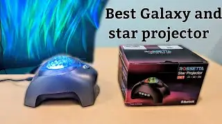 Rossetta Galaxy Projector, Star LED Lights & White Noise #honestreview #productzone