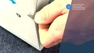 Removing The Protective Film From Your Sink