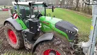 CH Bakumer Agrarservice im Einsatz mit Fendt 1050 Vario, Meyer Lohne Tridem & Vogelsang SwingMax