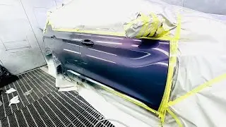 Chinese geely car spray pearl body paint