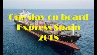 One day on board Danaos vessel.