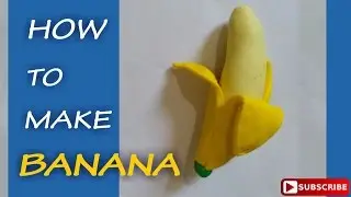 How to make a Play-Doh Banana - hii kids tv Videos