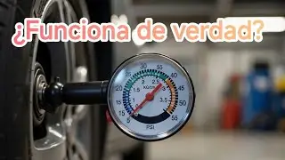 Medidor de presión de neumáticos ¿lo comprarías?