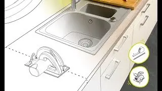 Cuisine équipée : poser un plan de travail en vidéo