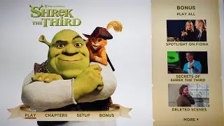 SHREK THE THIRD - 4K ULTRA HD Movie Menu