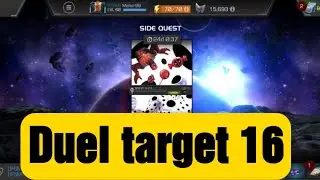 Duel target 16 THE SUM OF ALL HATE Defeat a villain who will always exist so long as there is hatred