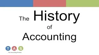 The History of Accounting