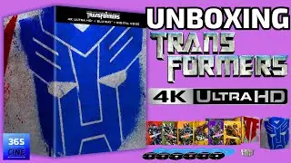 Transformers Limited Edition 6-Movie Collection 4K Ultra HD Blu-ray Unboxing