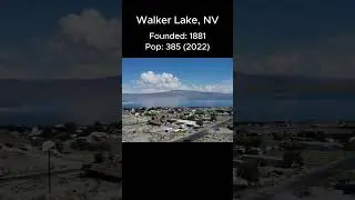 Random US Towns: Walker Lake, NV #shorts
