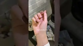 Nail Art Tutorial #fabnails #1m #1million #viral #new #nailart #nailpolish #brown #manicure