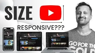 Responsive YouTube Banner design in 2022  [Step by Step Walkthrough ]