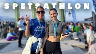 ΕΤΡΕΞΑ ΣΤΟ SPETSATHLON ΜΑΖΙ ΜΕ ΤΗΝ ΕΥΤΥΧΙΑ | VLOG