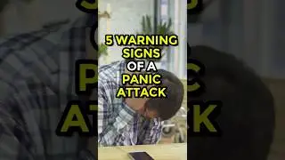 5 warning signs of a panic attack #panicattack #ytshort