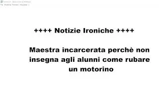Torangius - Notizie Ironiche PT 1 - Fake
