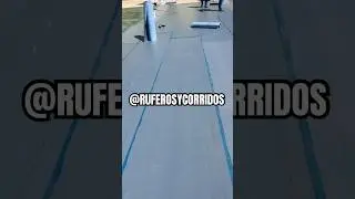 Vapor Barrier Commercial Roofing 101 ✅ @RuferosyCorridos #roof #hardwork #construction #trabajo