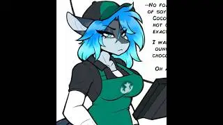 The Most RIDICULOUS Coffee Order Ever Made #shorts #furry #comicdub