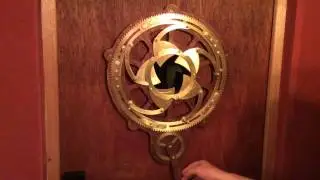 Steampunk Mechanical Iris Door Porthole the 'Nautiliris'