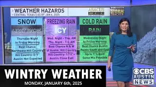 Cold Weather Alert + Wintry Weather Chance. #ChiksClips - Monday, January 6th, 2025
