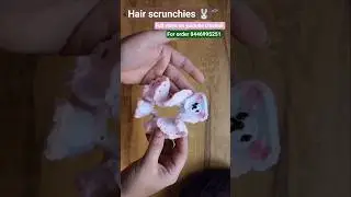 New Style Hair accessories 🩷 #crochetpatterns #shortvideo #youtubeindia #viral #handmade #asthestic