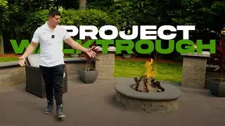 Customer Satisfaction: Paver Patio Project Walkthrough #outdoorliving