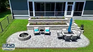 Hardscaping Project: Paver Patio & Fire Pit