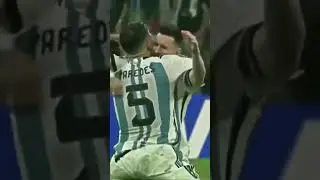 The Way Paredes And Other Players Hugged Messi Won billions Of Hearts ❤❤❤