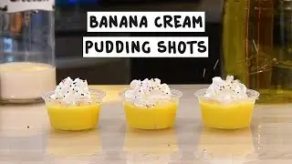 Banana Cream Pudding Shots