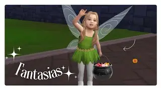 MY SIMS TRANSFORMED FOR HALLOWEEN AMAZING COSTUMES CC THE SIMS 4 🎃