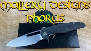Mallery Designs &ldquo;Phorus&rdquo; /includes disassembly/ great design/slender & lightweight !