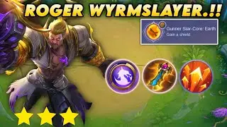 ROGER WYRMSLAYER.!! NATURE USER DESTROYED.!! MAGIC CHESS MOBILE LEGENDS