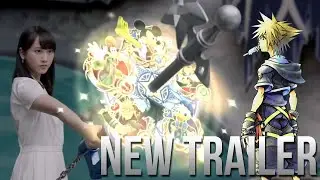 NEW KINGDOM HEARTS UNCHAINED X TRAILER... But It's For Japan.