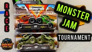 Monster Jam Monster Truck TOURNAMENT! 🚨 Bog Hog vs King Sling vs Shaker vs Soldier Fortune